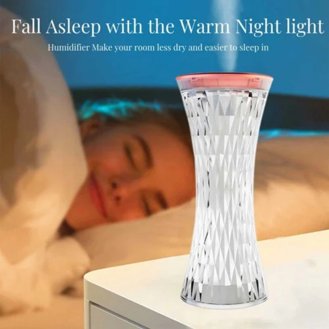 Crystal LED light Humidifier