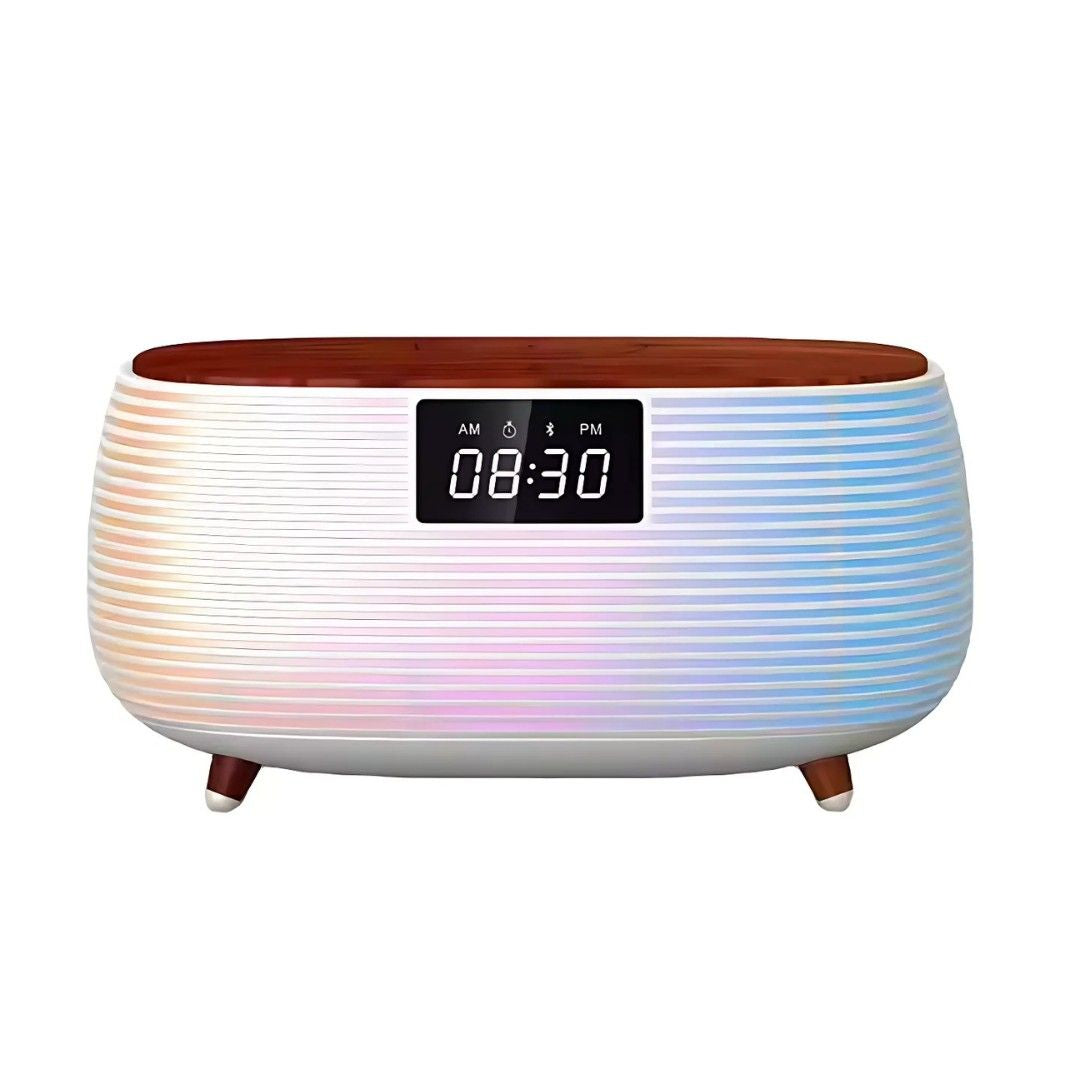 RGB Light BT Speaker With Digital Alarm