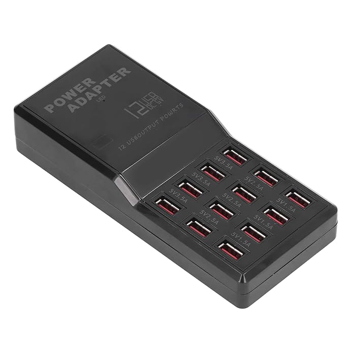 12 Port USB Charger