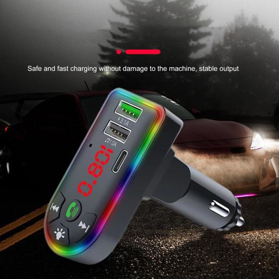 Car Bluetooth MP3 Player Fast Charger Adapter Lots