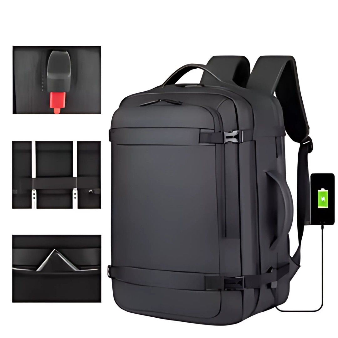 Waterproof Laptop Backpack with USB Charging Port