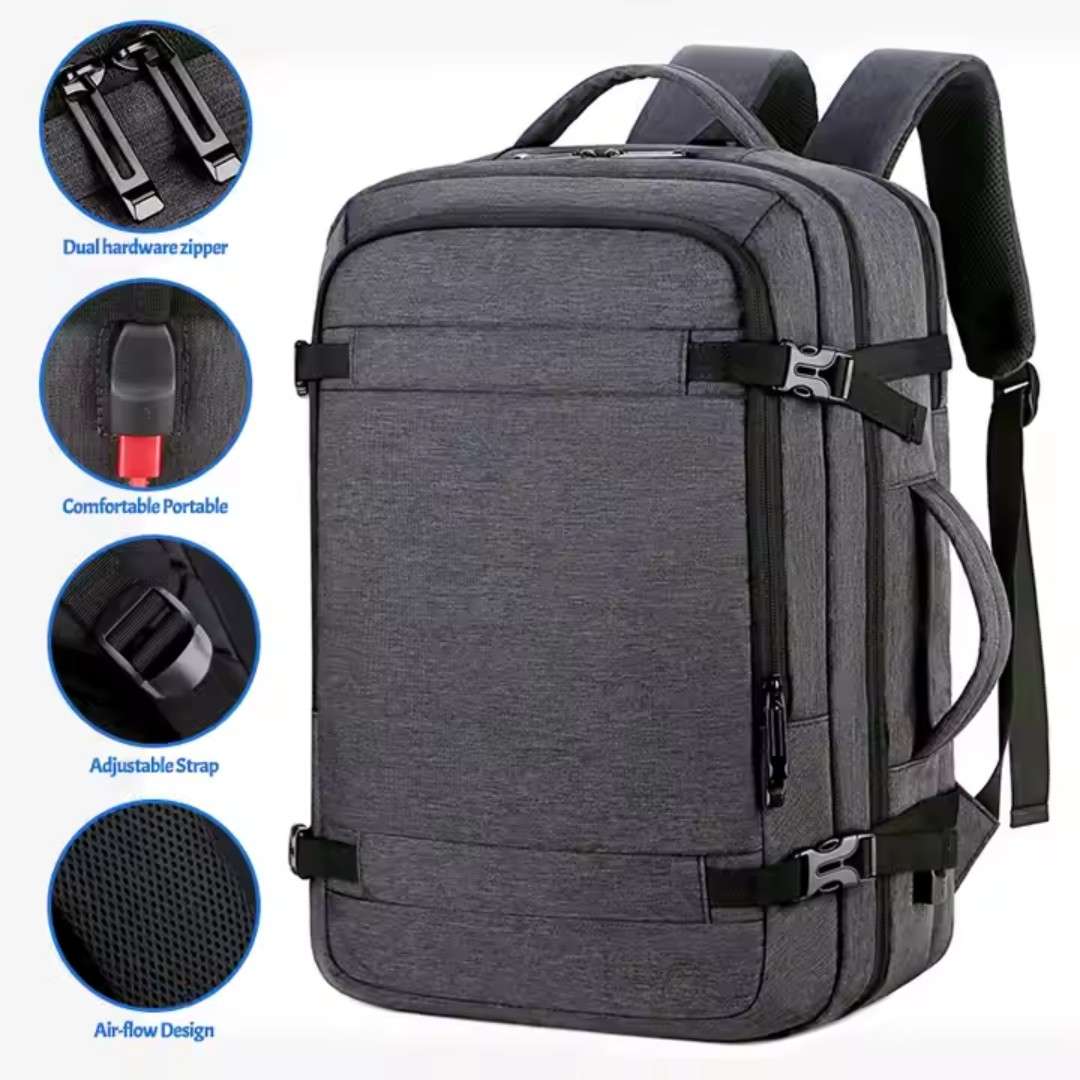 Waterproof Laptop Backpack with USB Charging Port