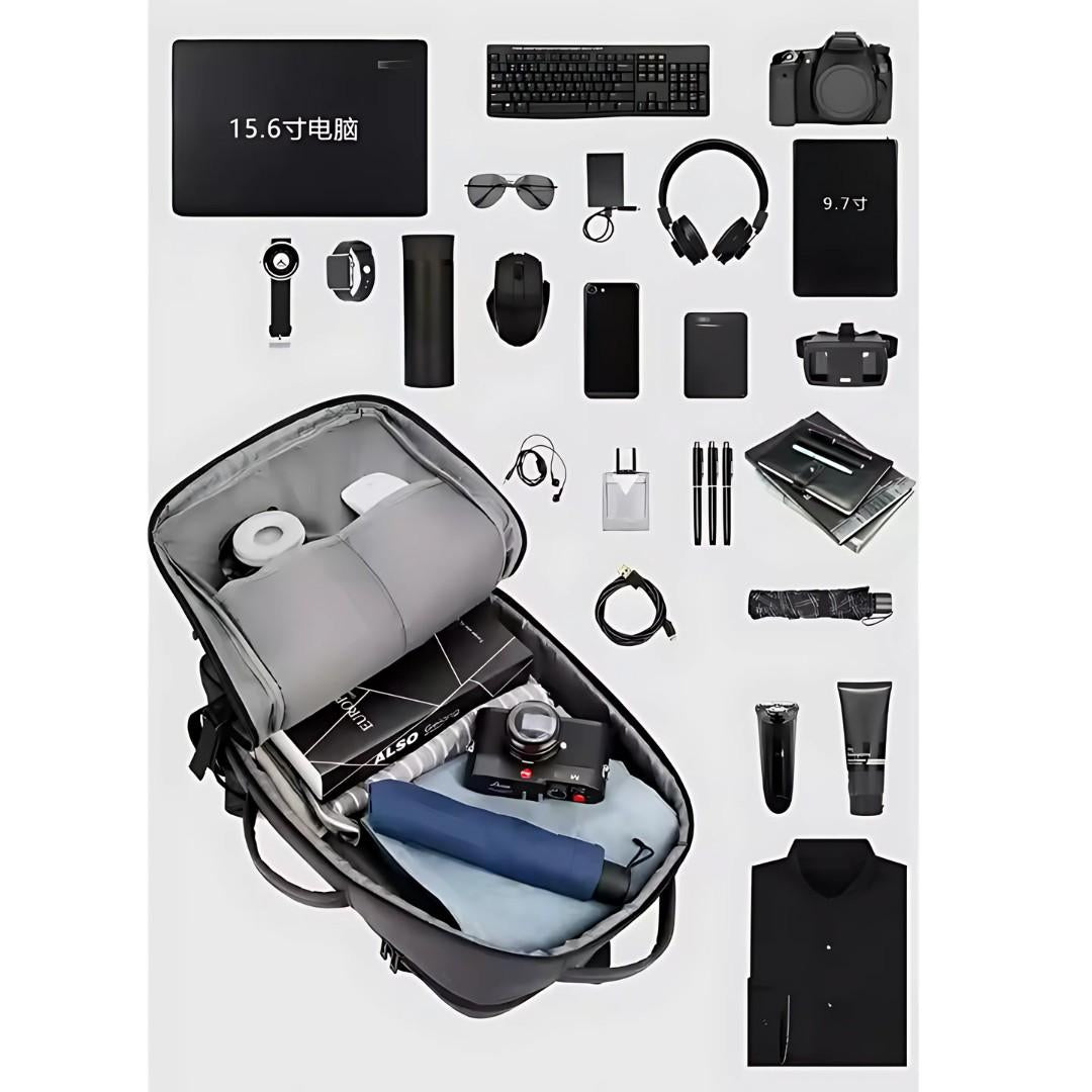 Waterproof Laptop Backpack with USB Charging Port