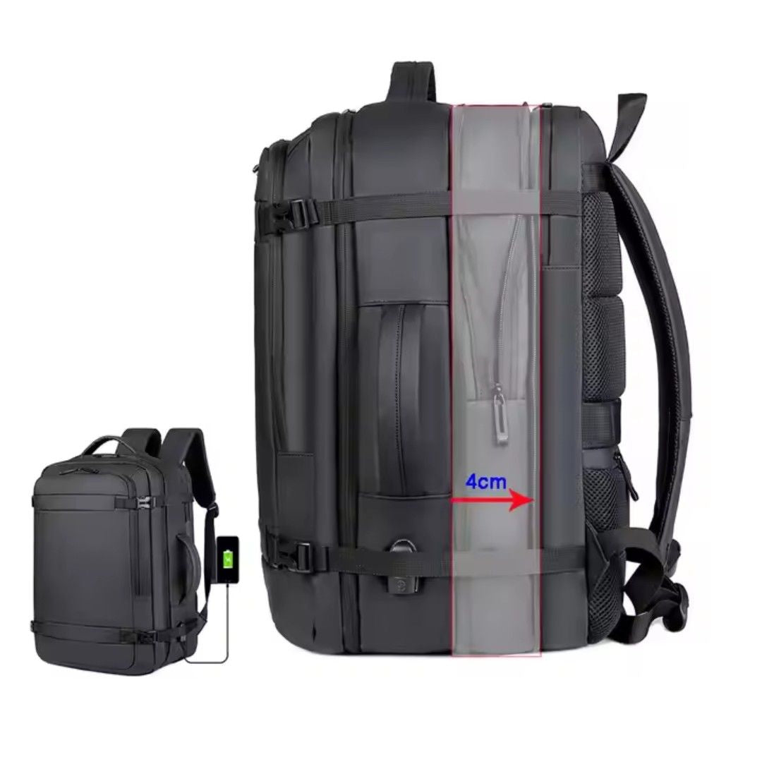 Waterproof Laptop Backpack with USB Charging Port