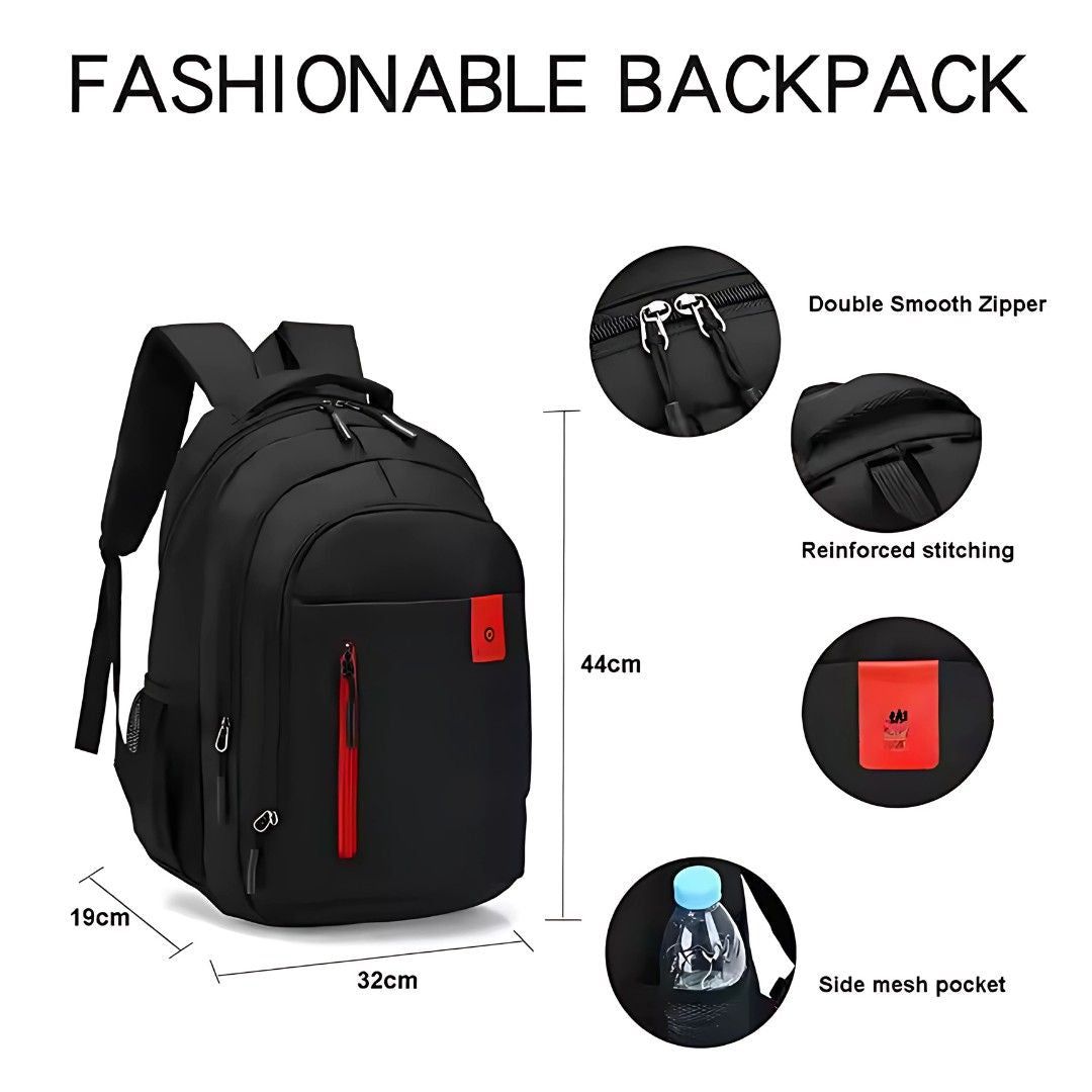 Classic Backpack – Large Capacity for Students, Travelers, and Outdoor Use