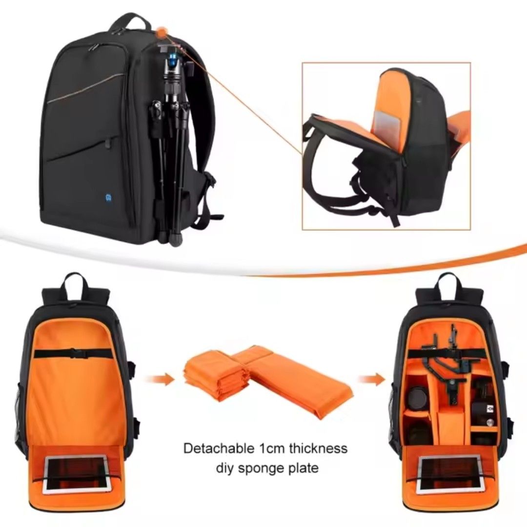 Professional Waterproof DSLR Camera Backpack