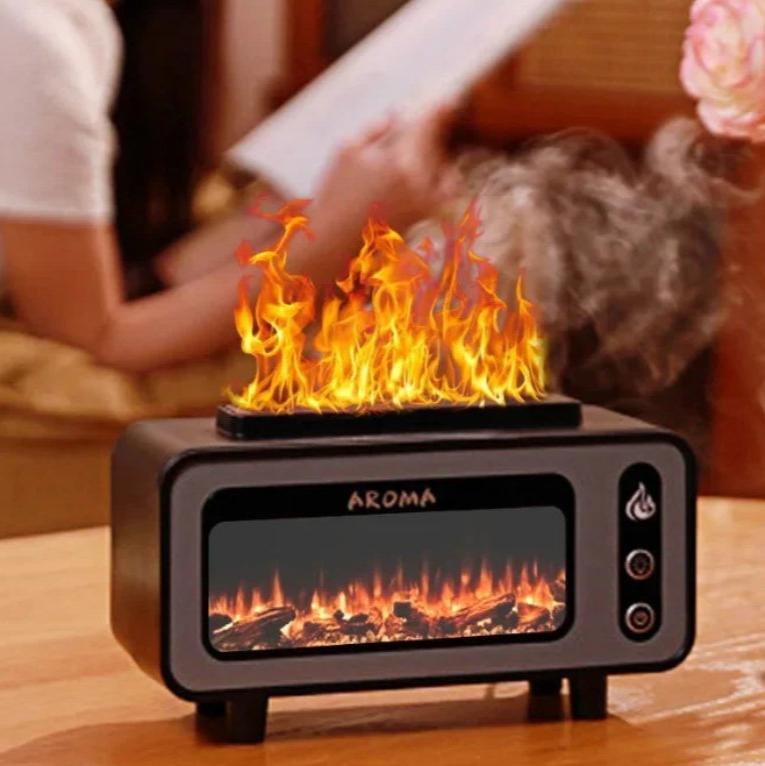 Aroma Fireplace Air Humidifier