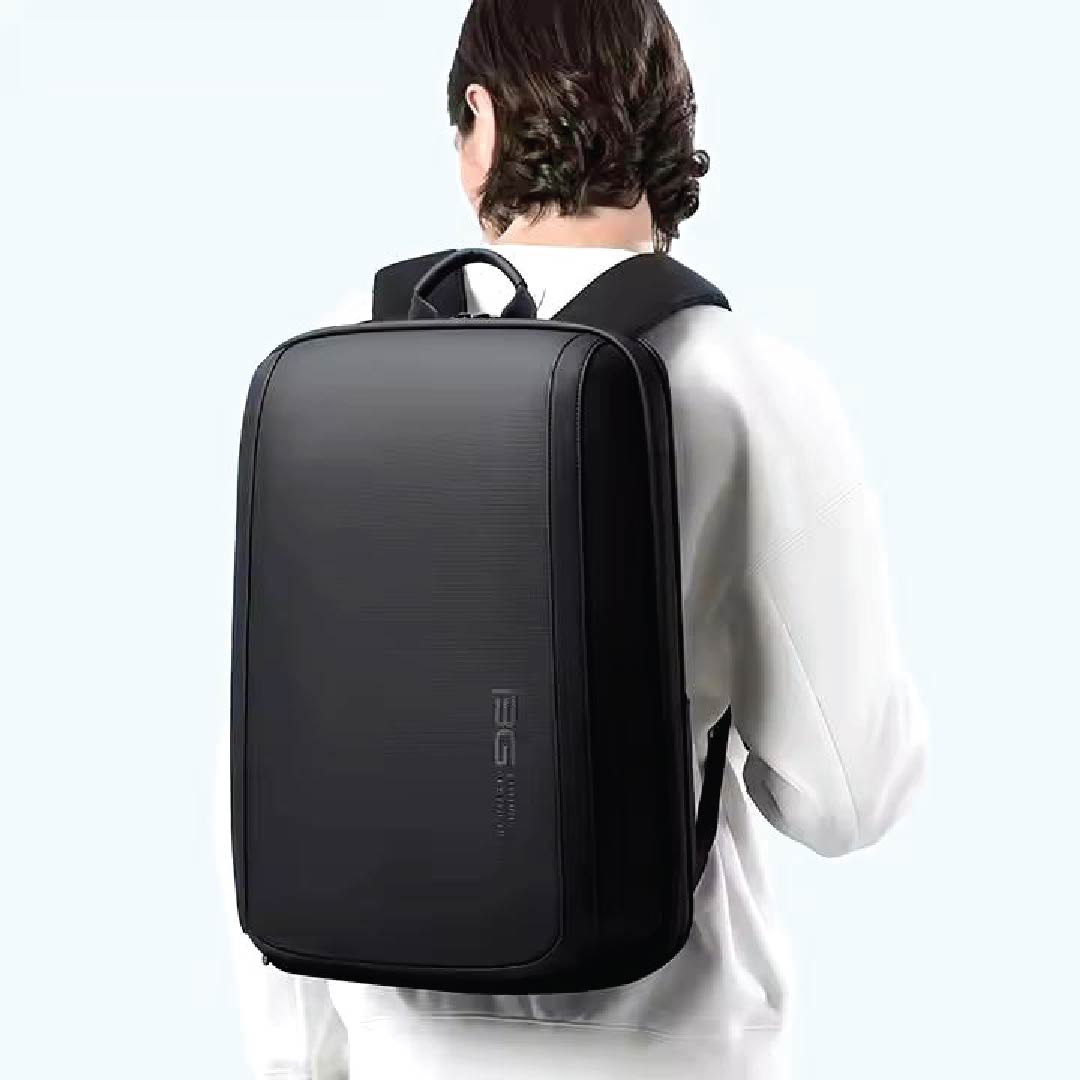 Custom Waterproof Anti-Theft Business Travel Backpack with USB Charging