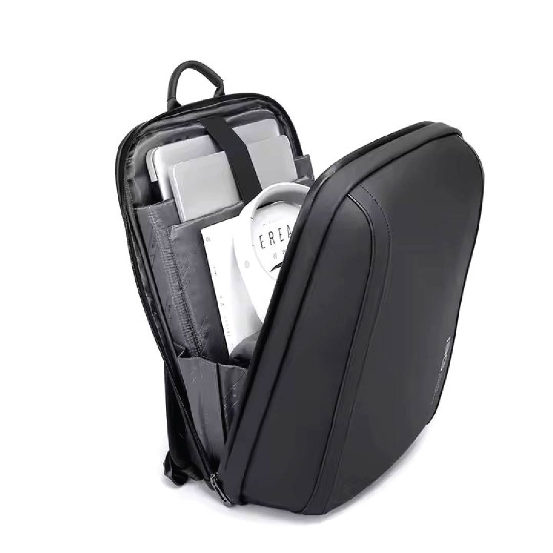 Custom Waterproof Anti-Theft Business Travel Backpack with USB Charging