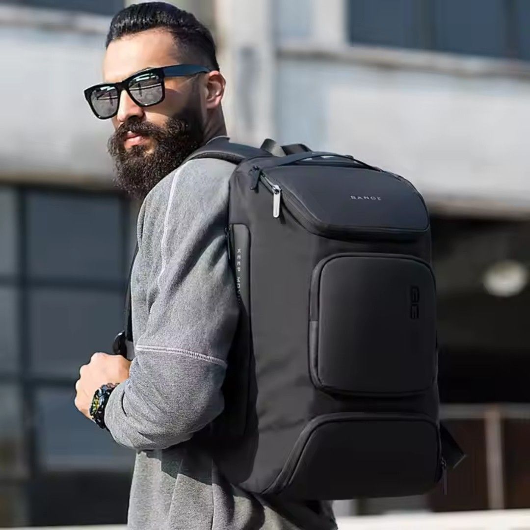 Business and Travel Laptop Backpack with USB Charging Port