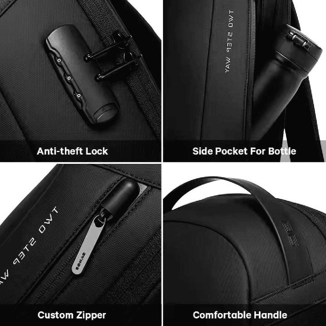 Smart Anti-Theft Waterproof Laptop Backpack with USB