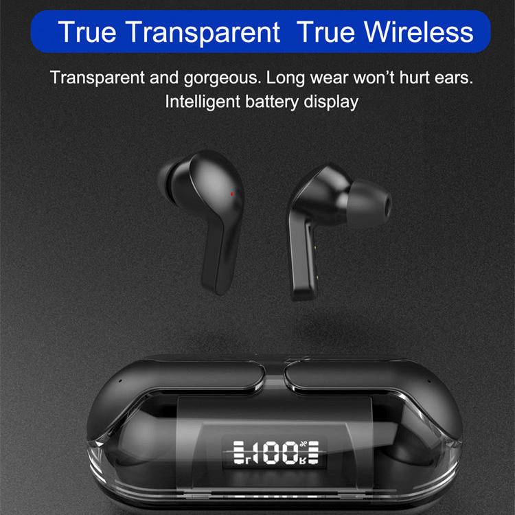 Crystal Wireless Earphones - Transparent Air 33