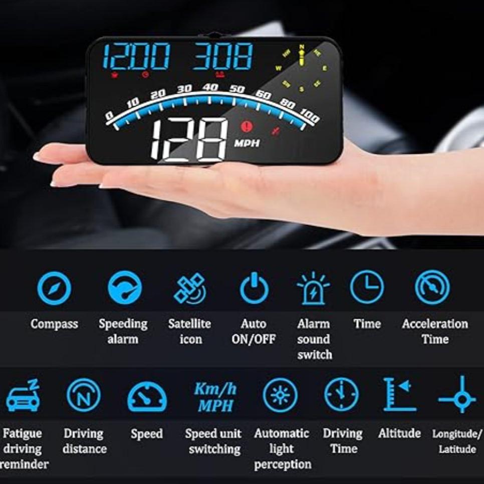 Head Display Speedometer