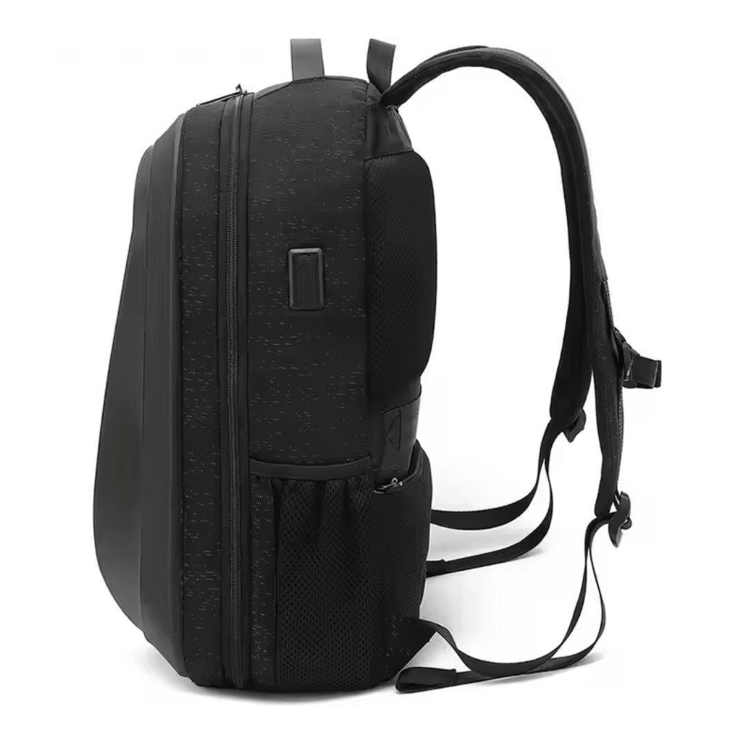 Water-Resistant Backpack with Built-In USB Charging Port