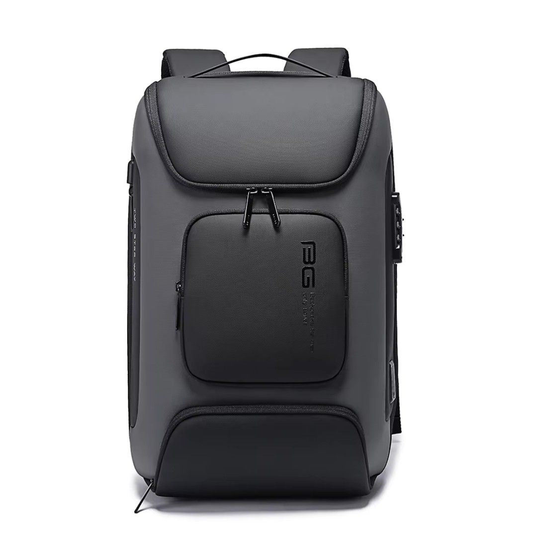 Laptop Business Backpack with USB Charging Port & Waterproof Design