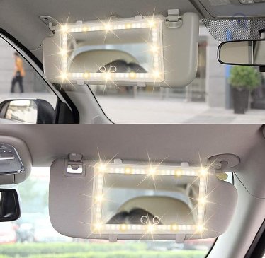 LED Light Car Mirror