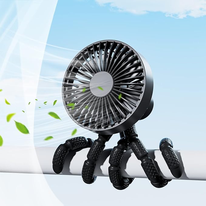 Mini Portable Stroller Fan