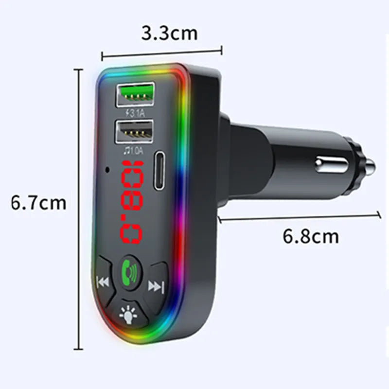 Car Bluetooth MP3 Player Fast Charger Adapter Lots