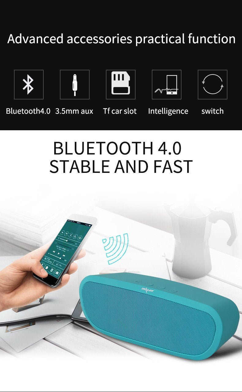 S9 Wireless Bluetooth Speaker Card Audio Mini Bass