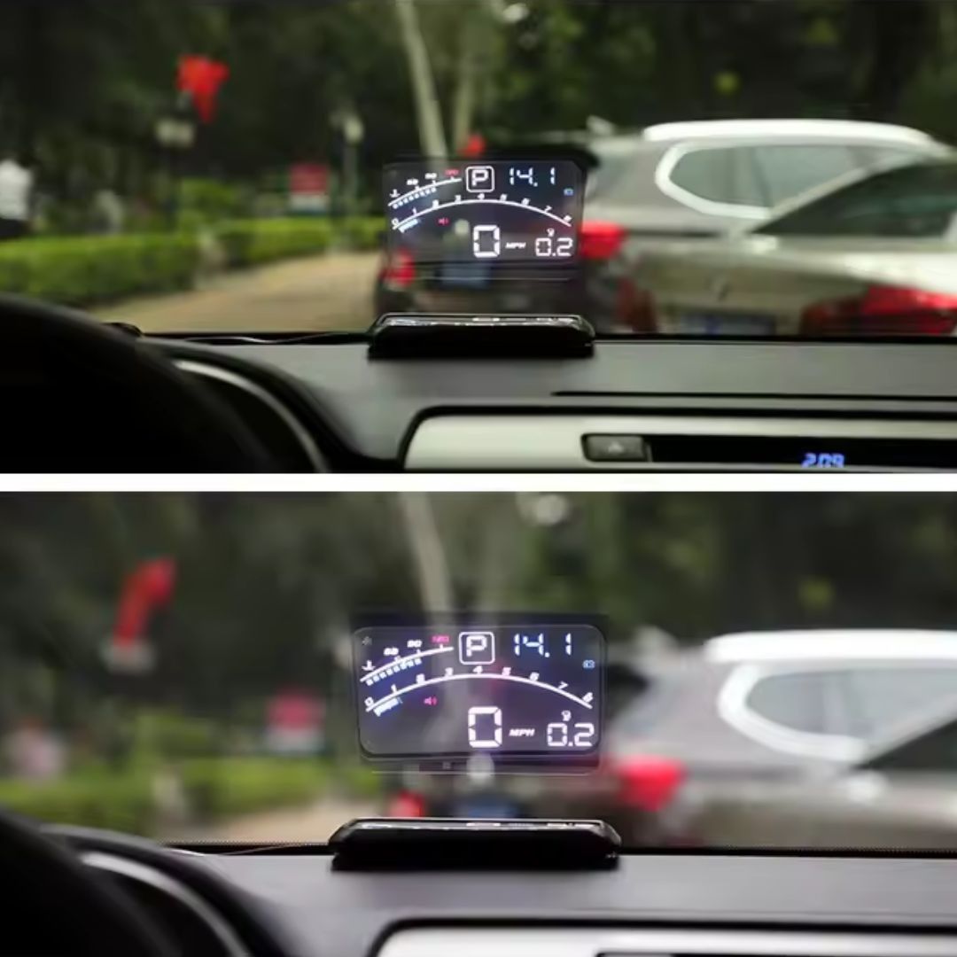 Digital Car HUD Speedometer