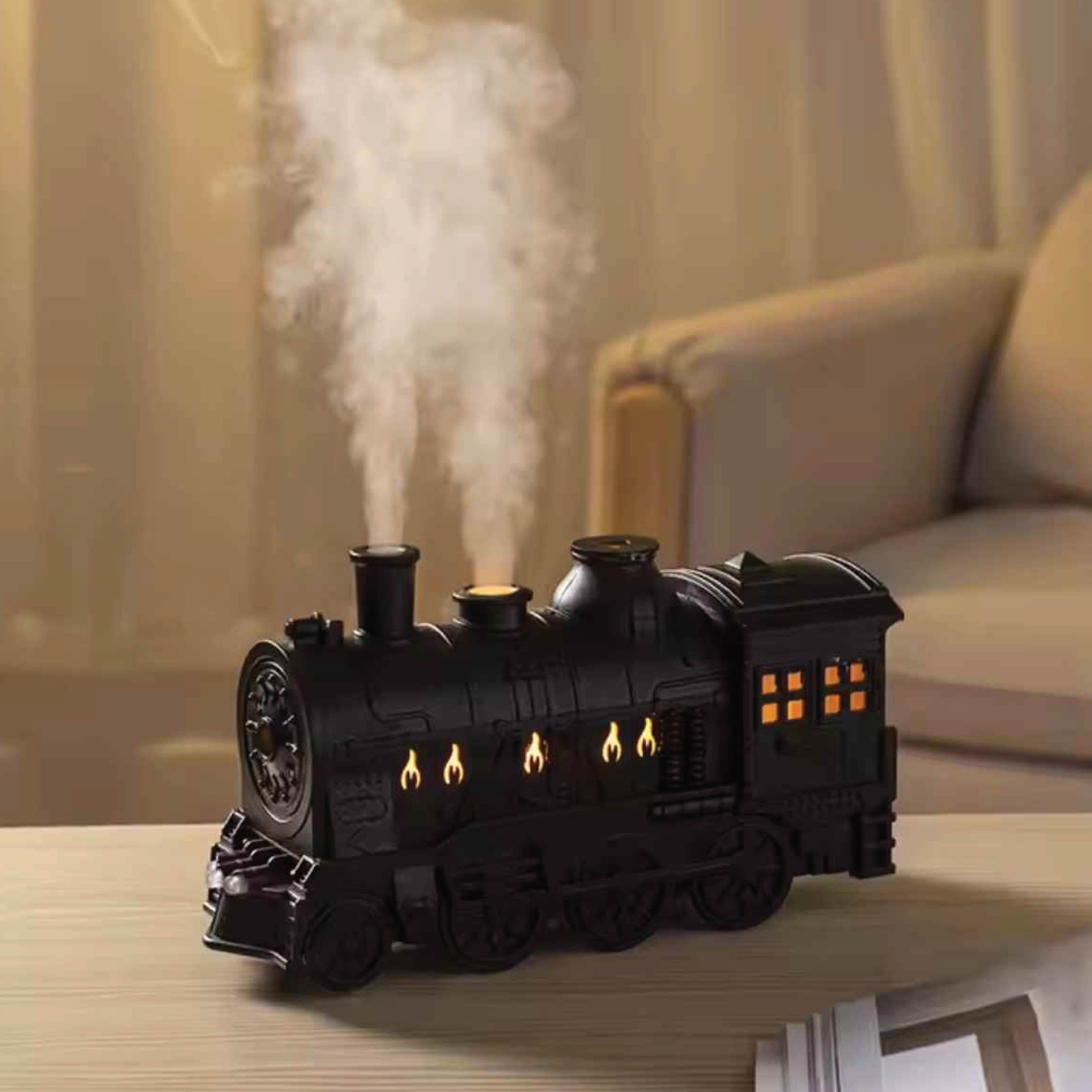 Retro Train Humidifier With Light